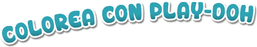 Colorea con Play-Doh