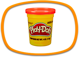 Lata individual play-doh